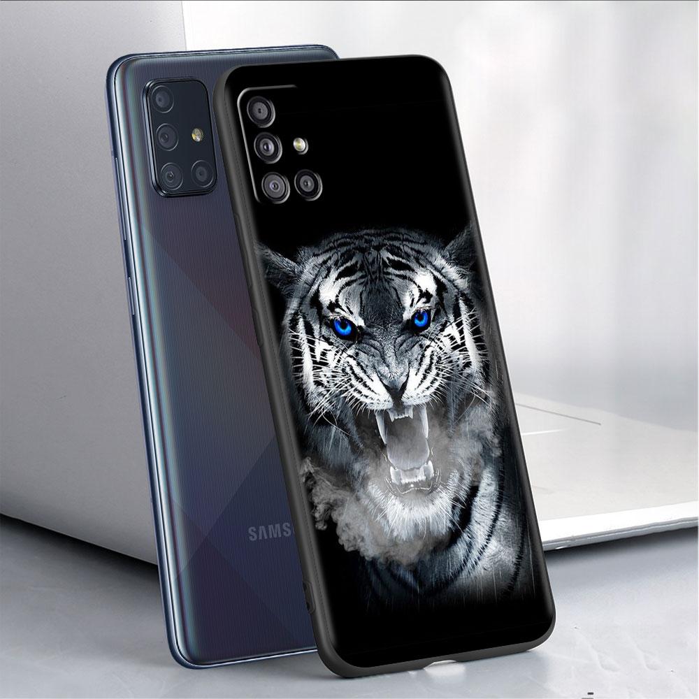 Case For Samsung Galaxy A52 A12 A51 A32 A21s A71 A53 A13 A32 A72 A31 A33 A22 A03 A41 Phone Cover Tiger Animal