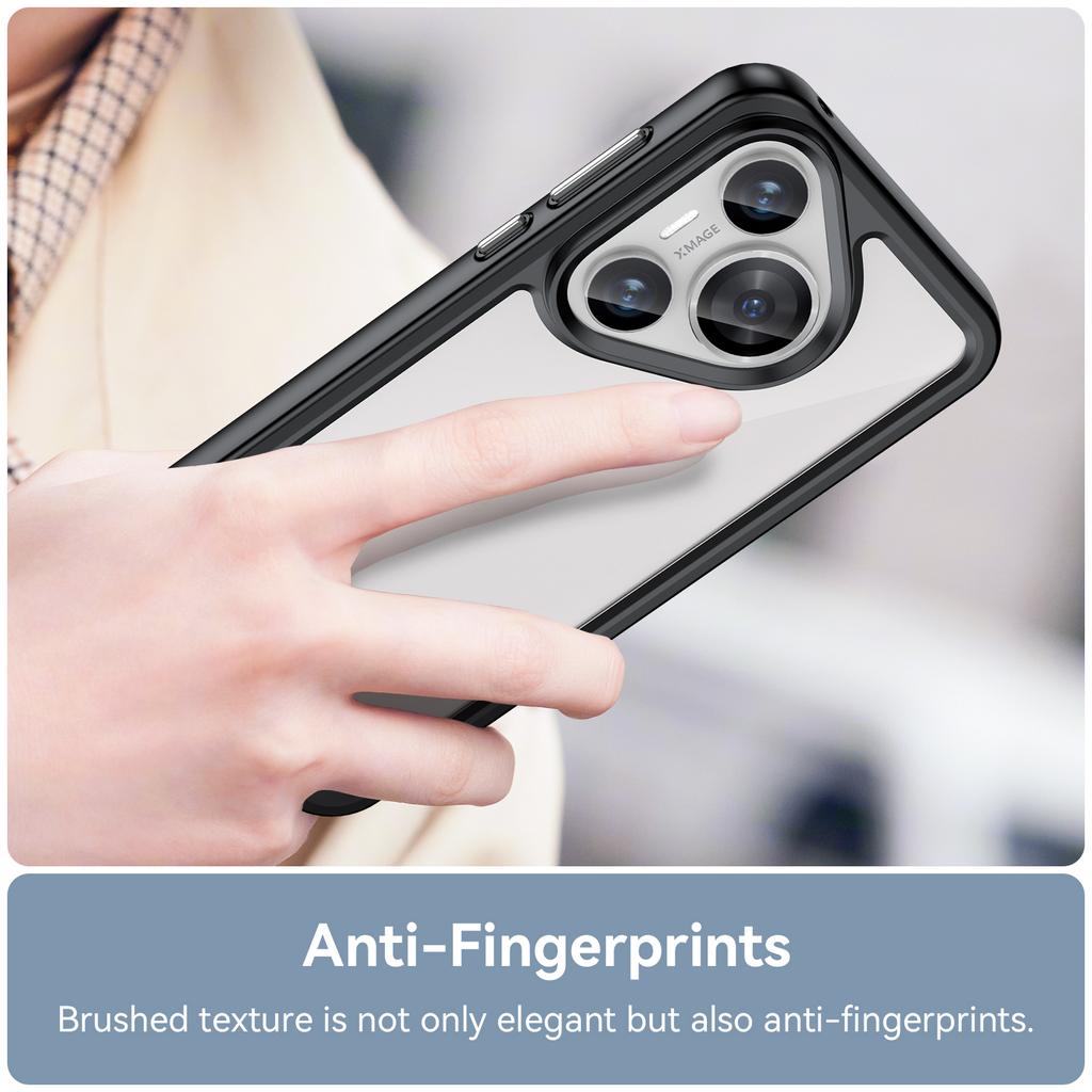 Carcasă pentru Huawei Pura 70, 6,6 inch, colorată, cu margini moi, din silicon, transparentă, rezistentă la șocuri, pentru Pura 70