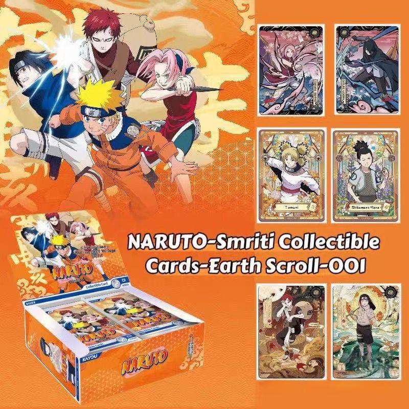 KAYOU Genuine NARUTO Smriti English Version ACG Collectible Card Anime Figures Collection Card Official Factory Supply No Fake