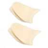 2pcs False Eyelashes Applicator Tool Curved Head Portable Lash Clip for Wear Eyelashes White