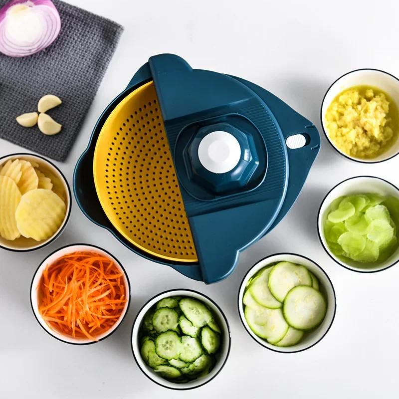 Multifunction Kitchen Tool Accessories Potato Peeler Carrot Grater Vegetable Shredder Slicer Onion Garlic Grater Filter Grater