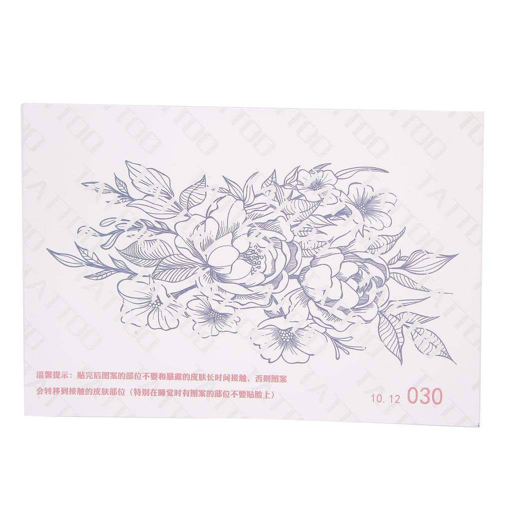 Temporary Tattoo Stickers Portable Waterproof Unisex Exquisite Tattoo Sticker Accessory