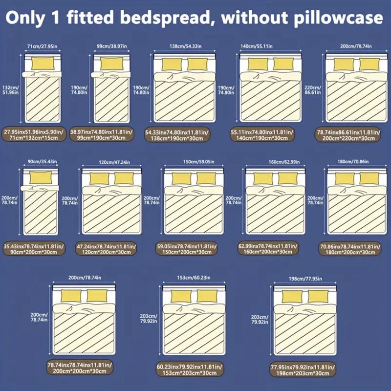 2025 Quilted Fitted Mattress Protector for Russia, Ukraine, Europe & America