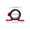 58MM Kraftstofffilter Montagehalterung Aluminium Öl Gas Kraftstoffpumpe Klemme Halter Universal Einzel Filterklemme Halterung
