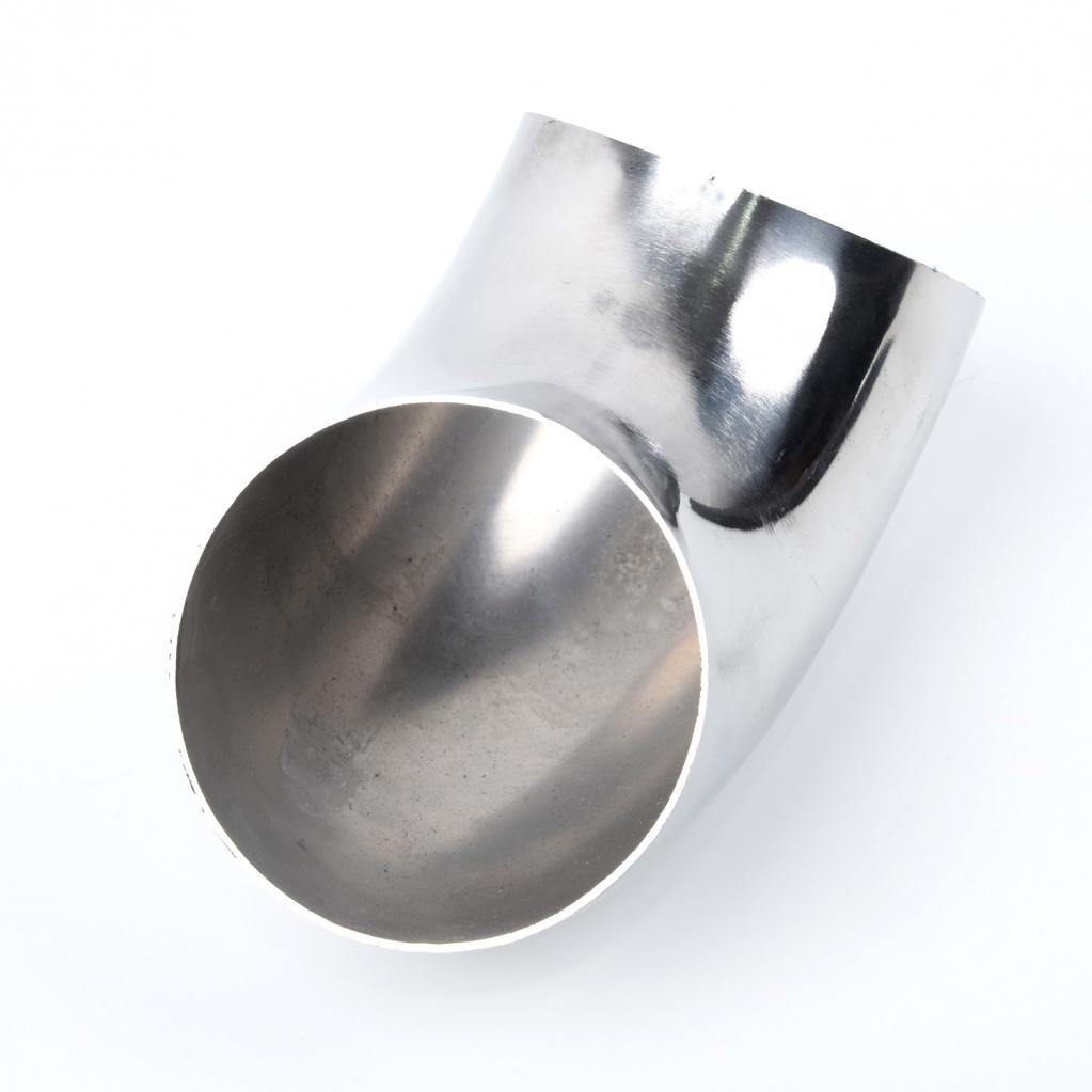 63mm Stainless Steel 90 Degree Car Exhaust Elbow Bend Pipe Tube Mandrel Fitting