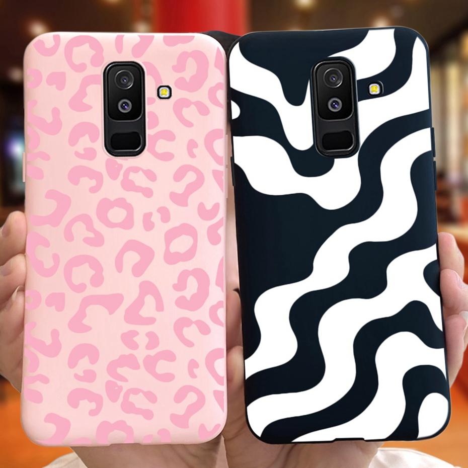 Fashion Case For Samsung Galaxy A6 Plus 2018 Soft Silicon TPU Back Cover For Samsung A6 2018 A 6 A6+ A6plus Phone Cases