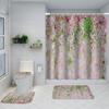 Sotyi-ltd - Tende da doccia con 12 ganci, in tessuto impermeabile e resistente, 182,9 x 182,9 cm