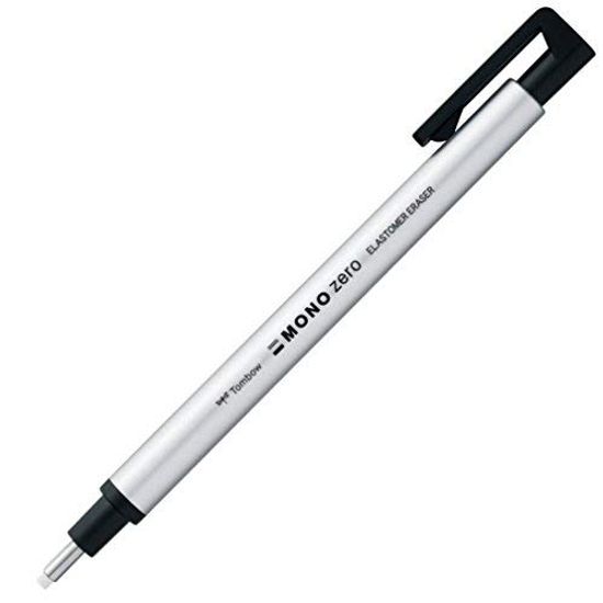

Подставка для карандашей Tombow Eraser Mono Zero Round Silver, набор из 5 шт. EH-KUR