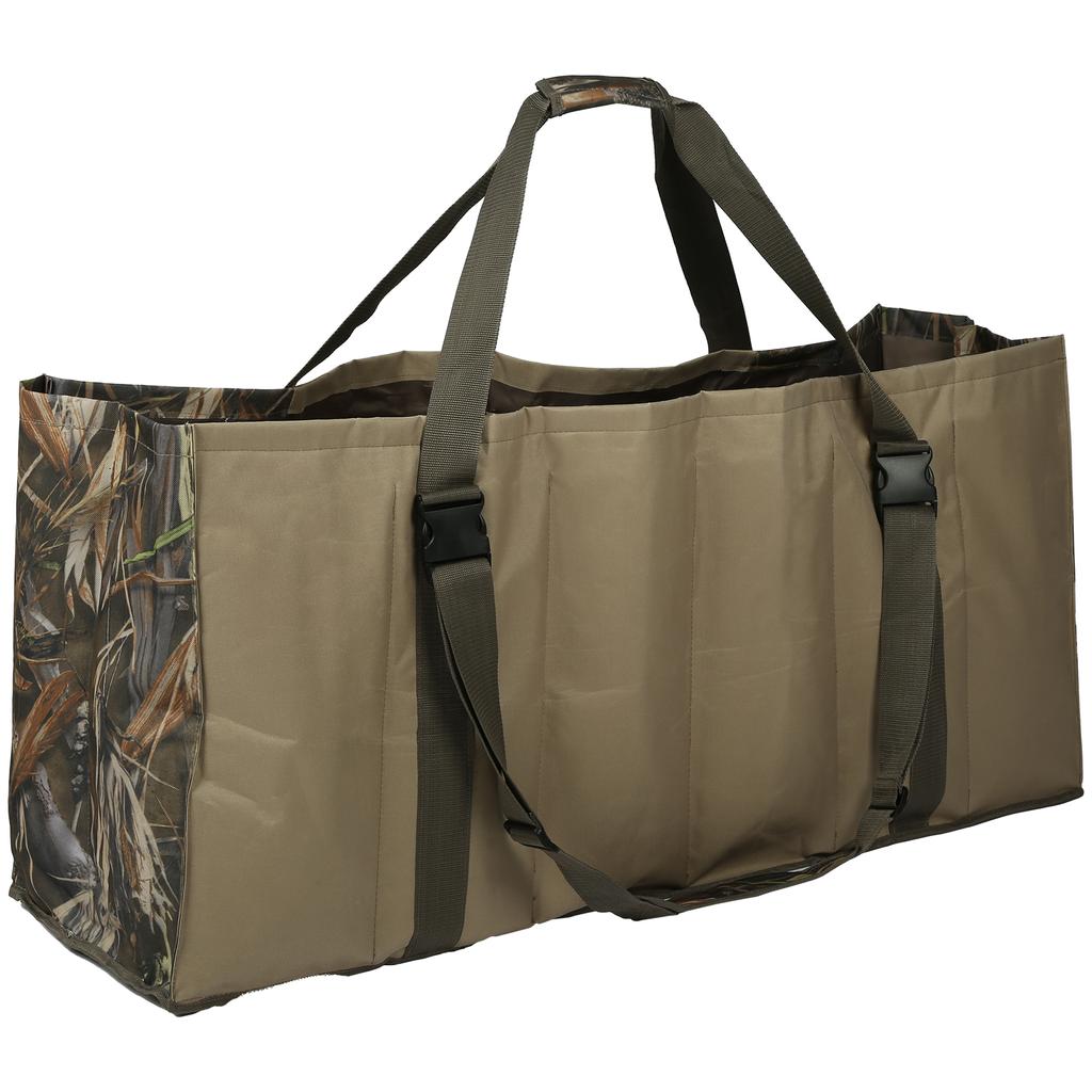 600D Oxford Cloth Decoy Bag with 12 Slot Camouflage for Outdoor Hunting Accessories