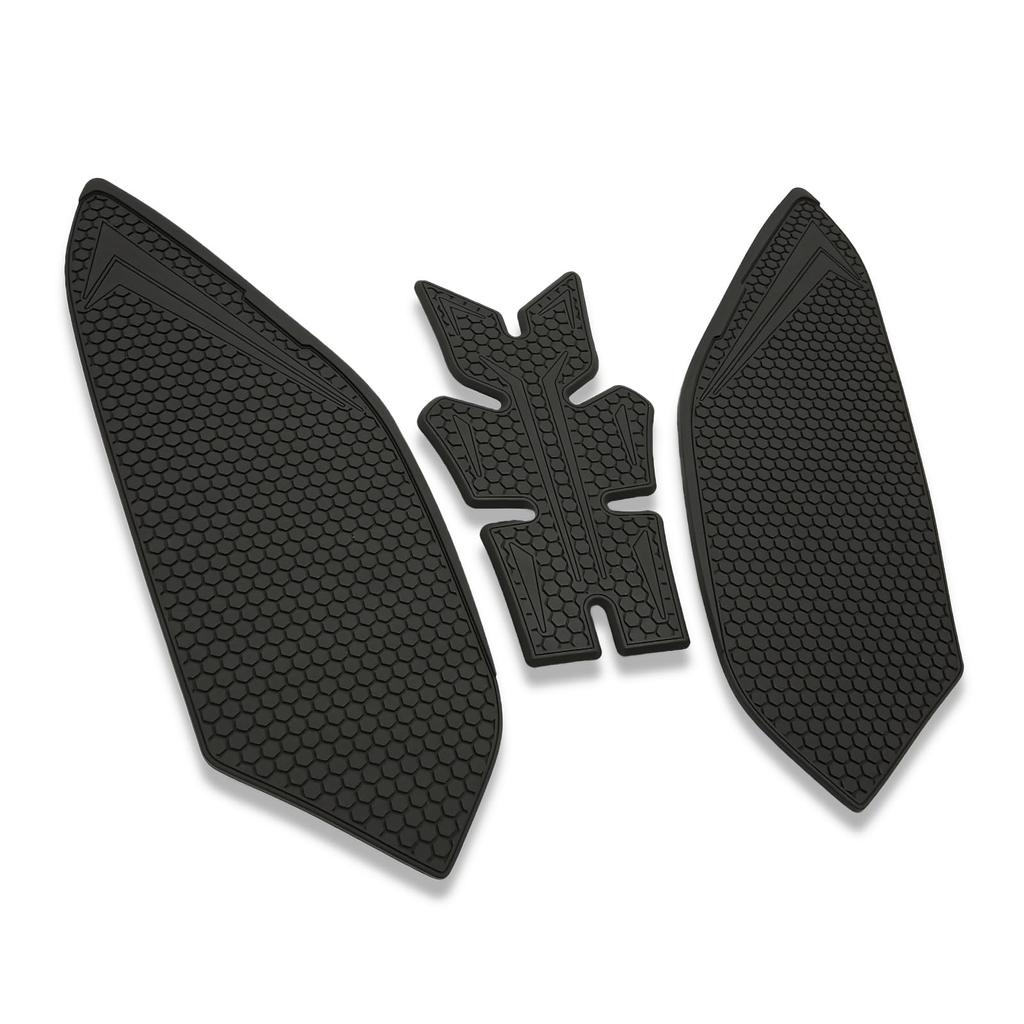 Motorcycle Gas Tank Pad for BMW S1000RR M HP4 M1000RR 2019-2024, Anti-Slip, Anti-Scratch, Durable Honeycomb Design, Black