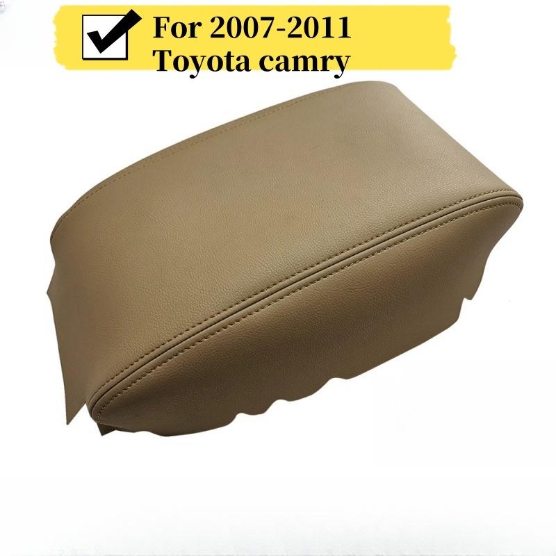 Handschuhe Auto Schwarz Mikrofaser Leder Armlehnenabdeckung Atmungsaktiv Auto Innenraum Für 2007-2011 Toyota Camry Cross Door Armlehnenabdeckung