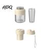 Smoothie Maker Cordless Juicer Cup with Straw Lid 800ml Portable Blender for Smoothies Juice 38 Blade Crush Ice Travel Essential Blade Cutter Head