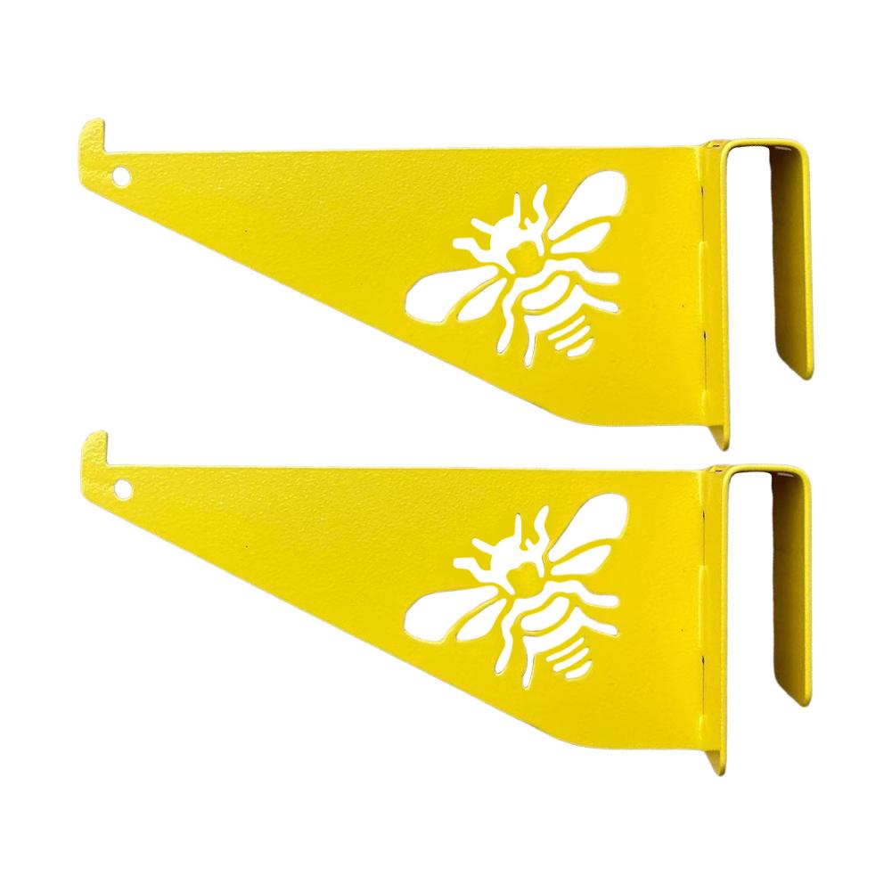 2pcs Beehive Inspection Bracket Beekeeping Tools Support Bracket Bee Hive Perch Frame Holder Durable Bee Hive Frame Accessories