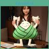 Creative Dumpling Plush Pillow For Kids With Soft Crystal Fleece For Gift And Home Decor