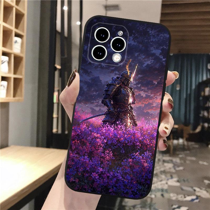 Japanese Samurai Sword Phone Case For Iphone 17 Pro Max 17 Pro Air 16 15 14 13 Pro Max 15 16 Pro 15Plus
