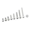 M2.5 A2 Stainless Steel Hex Socket Screws   With Hex Nuts Assortment Fasteners(  Head)