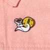 Metal Brooch Charming With Ghost And Pumpkin Love Story Ideal For Halloween Outfits