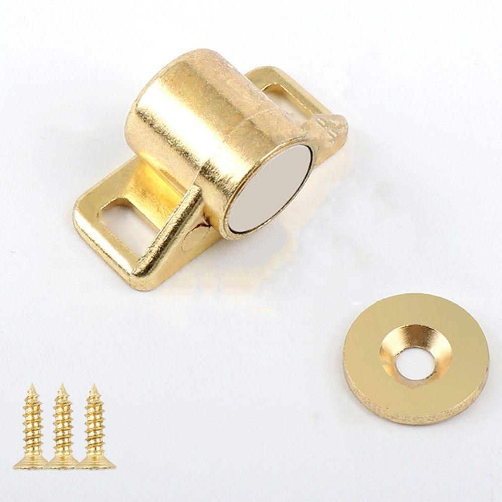 No Punching Magnetic Door Stopper Easy To Install Wardrobe Stopper New Door Lock Buckle  Cupboard