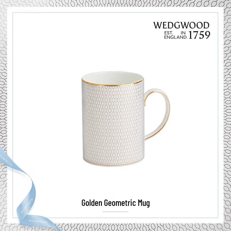 Wedgwood Golden Geometric Mug