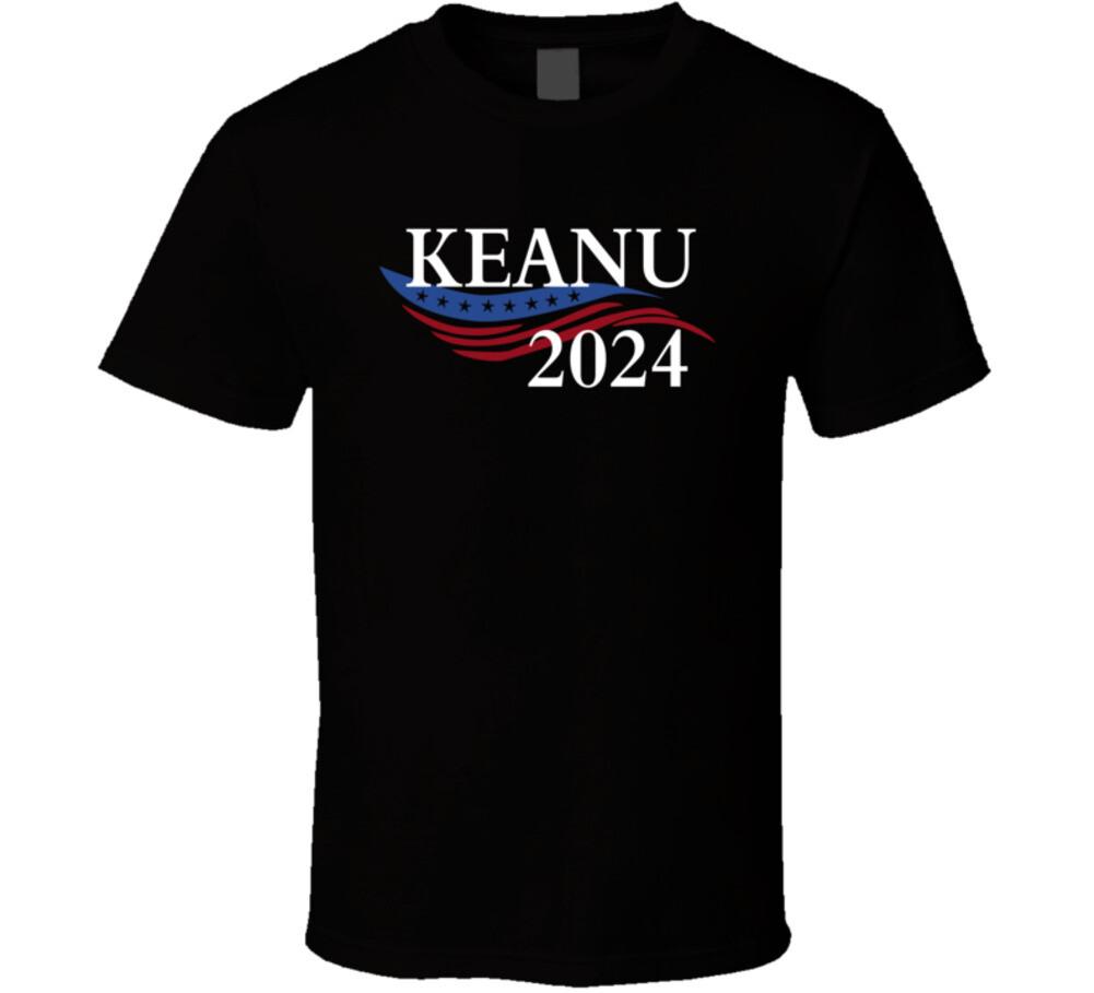 Keanu 2024 Keanu Reeves For President T Shirt