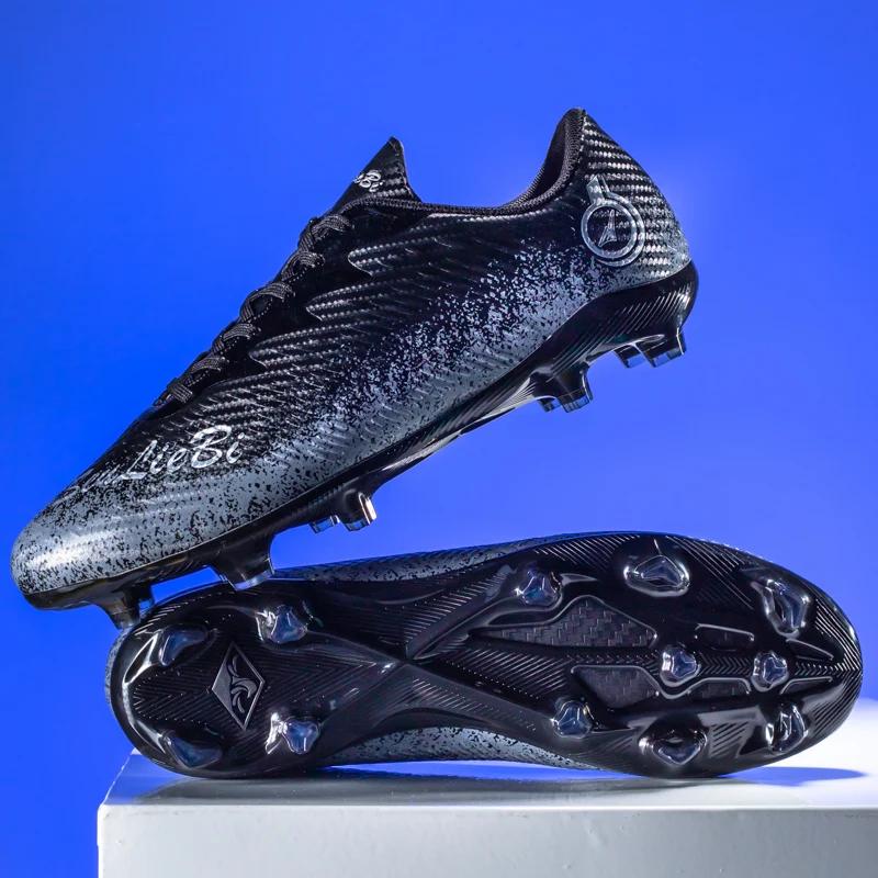 

Men Unisex Original Football Boots Ultralight Cleats Sneakers Hot Sale Soccer Shoes High-quality Women Match TF/FG Professional 33