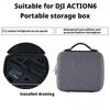 For Dji Action6 Storage Bag Nylon Storage Suitcase