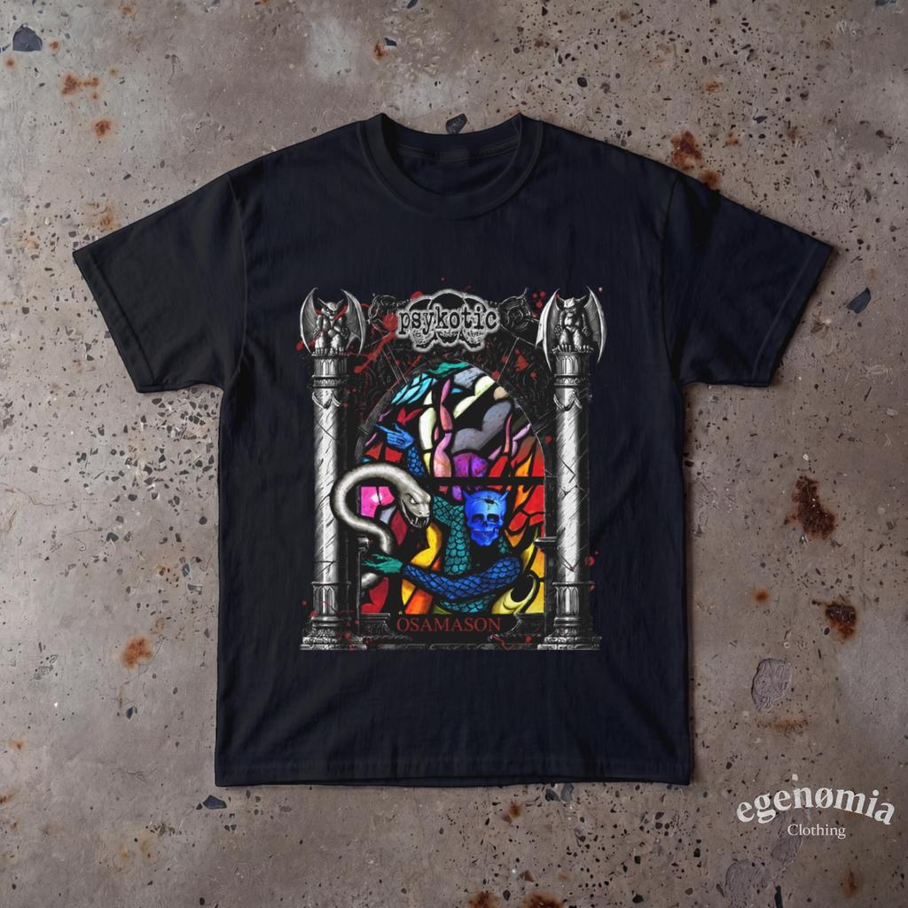 Osamason Psykotic Merch T-Shirt, Underground Rap Shirt, Album Konzert Merch, Rolling Loud Geschenk, Fakemink Nettspend