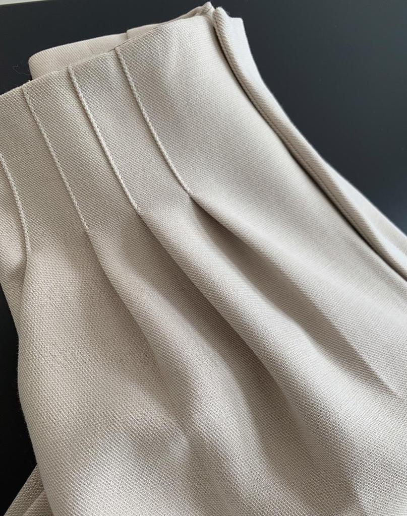 New Winter High-Waist Wide-Leg Wool Trousers - Stylish, Slimming, and Casual for Women