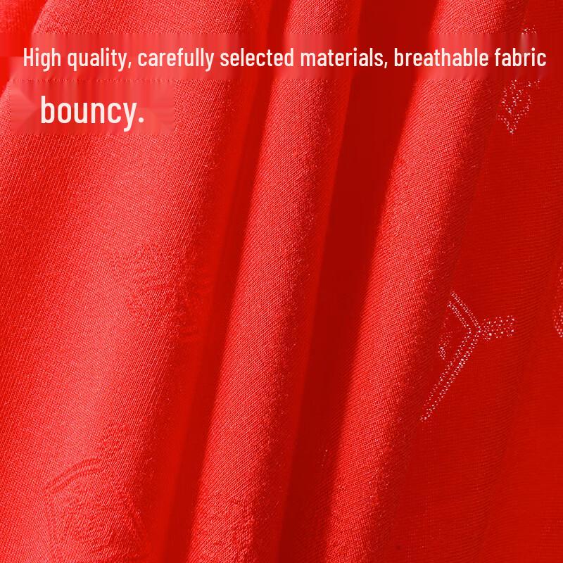 MIIOW 2025 Red Modal Seamless Boxer Briefs 3-Pack