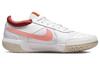 Nike Zoom Court Lite 3 Low Top Tennis Shoes White/Pink Women's DH1042-116