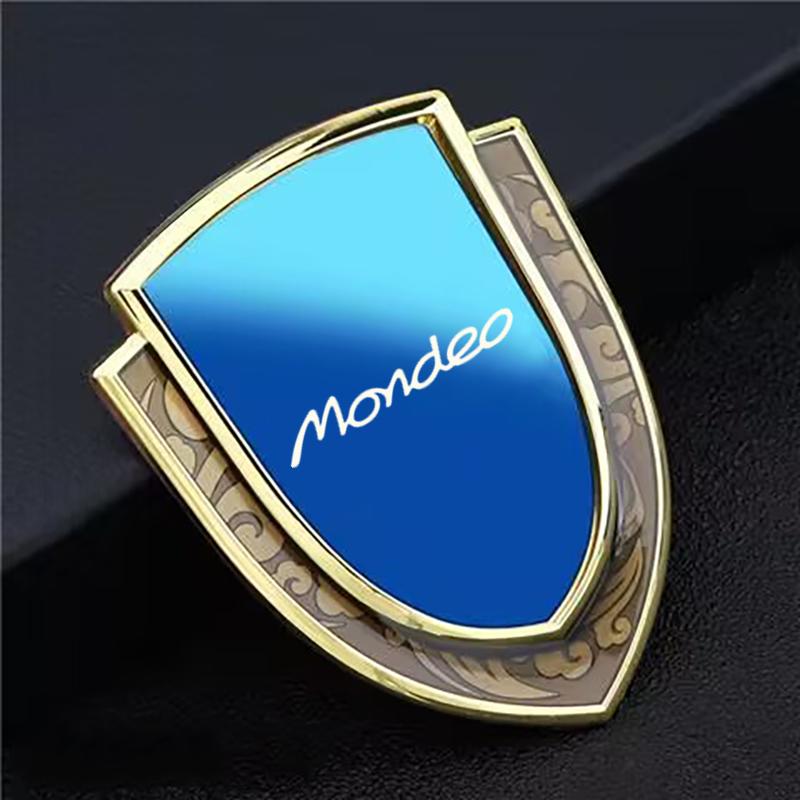 TQ012car Stickers 3D Metal Accsesories Auto Accessory for Ford Mondeo Mk3 Mk4 Mk5