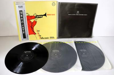 LP Record NORMAN GRANZ JAZZ AT THE PHILHARMO  1950s MV90735 VERVE 1974 Japan Obi Jazz Used
