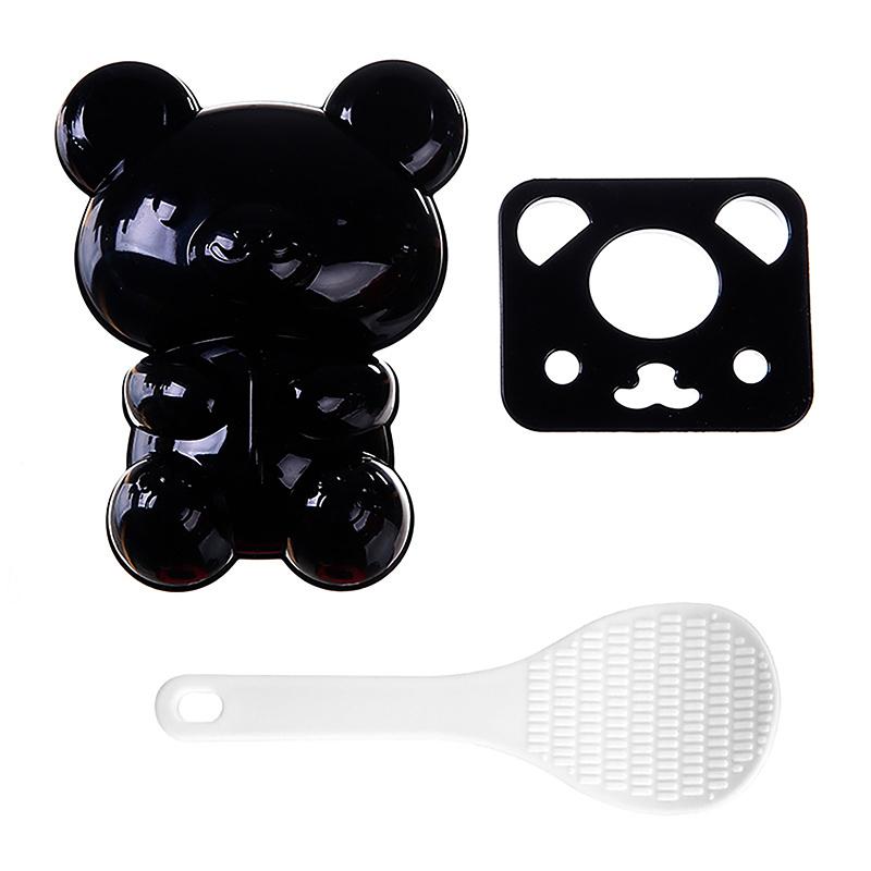 Cartoon Bear Kids Rice Ball Maker Mold Onigiri Mold 3D Bento Box Sushi Kitchen Tools Gadgets Sanwich Decoration Cutter Gift