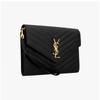 Saint Laurent Cassandra Monogram Matelassé Steppung Gold Clutch Tasche Bow01 1000