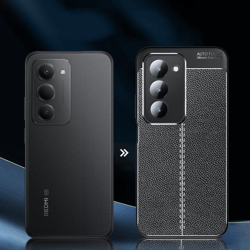 For Redmi 15 Case For Xiaomi Redmi 15 Cover Shockproof TPU Soft Leather Phone Funda Shell Bumper For Redmi 15