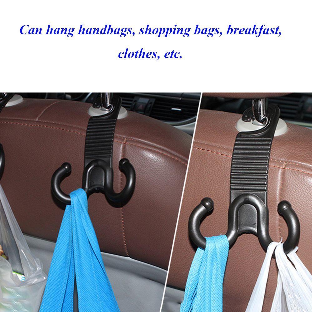 Claw Type Seat Back Food Holder Invisible Car Cargo Hook Bag Clip Seat Headrest Hanger Hook