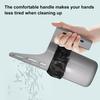 Cat Litter Scooper with Trash Container Integrated Detachable Litter Shovel Portable Kitty Poop Scooper with Holder