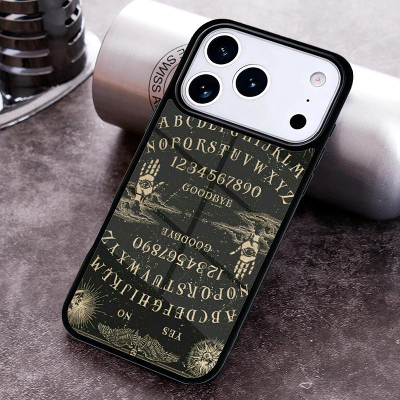 Holographic Ouija Phone Case for iPhone 17 16 15 Pro Max Air 14 13 12 11 Plus Shockproof Cover