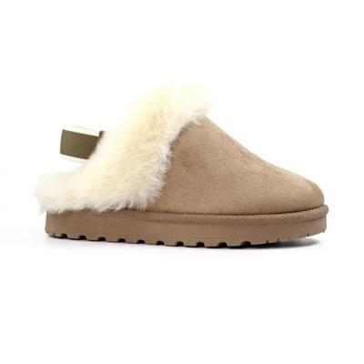 Womens/Ladies Nevis Removable Back Strap Mule Slippers