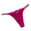 Elegant Rhinestone Lace Velvet Thong - Sexy, Fashionable, and Comfortable Women's Underwear