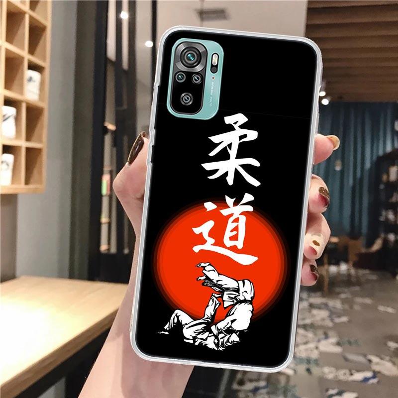 

Judo jiu jitsu BJJ Brazilian Soft Phone Case For Xiaomi Redmi Note 14 14S 13 12S 12 11S 11 11E Pro Plus 11T 10S 10 9S 5G Pattern Redmi Note 12S