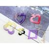 Playing Card Shaped Earring Pendant Mold DIY Keychain Backpack Neckalce Ornament Charm Epoxy Resin Silicone Mold