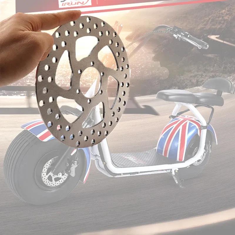 Disc Brake Disc 168mm Inner Diameter 38mm Suitable for Electric Scooters, Electric Bicycles, Electric Harley Accessories