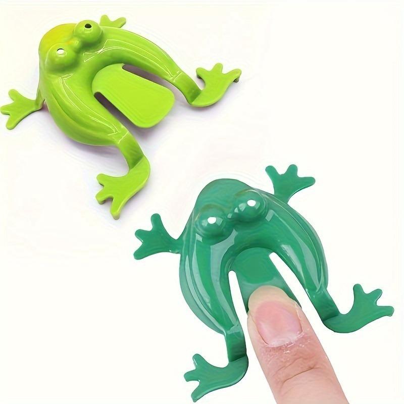 Set de Fiesta Froggy Fun de 15 piezas - Rana Saltarina Juguete Rebotante con Cubo, Ranas de Plástico, No Necesita Electricidad, Juguetes adecuados para interior
