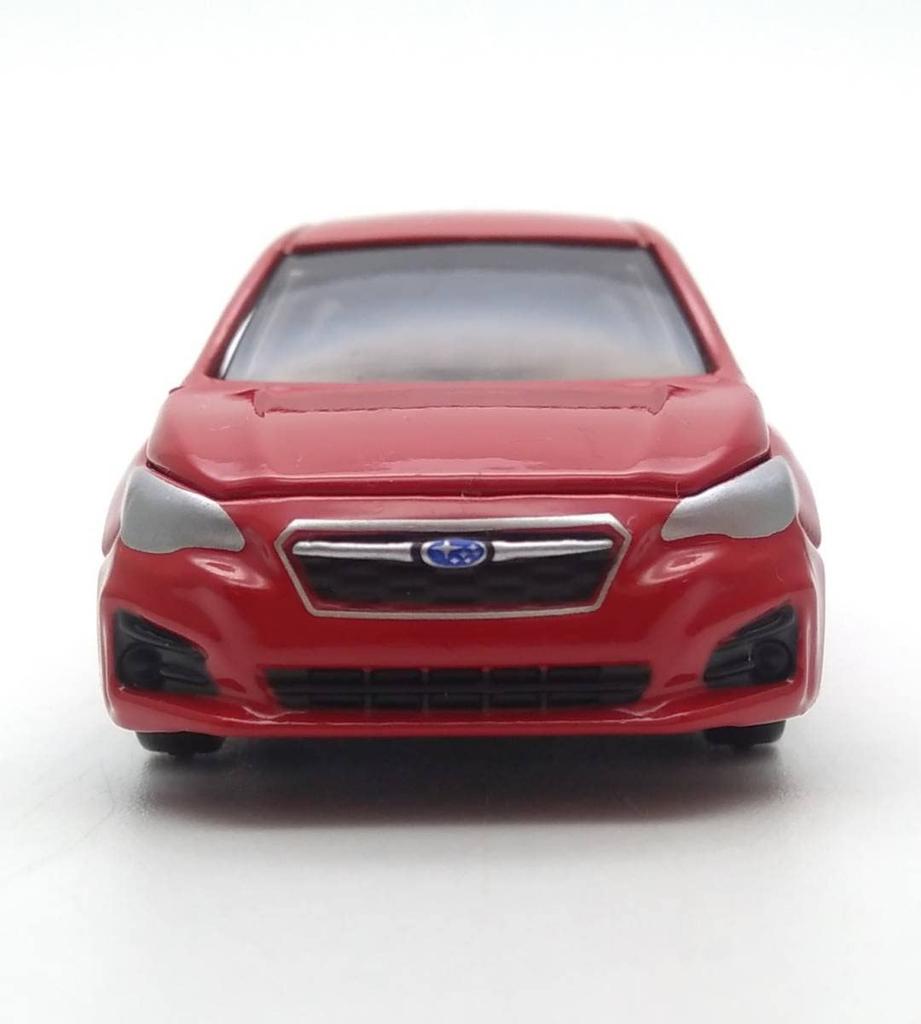 For Box Takara Tomy Tomica Subaru Impreza Sports Pure Red [Not Sale, Included]