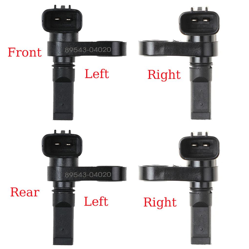 4PCSs ABS Wheel Speed Sensor Speed Sensor Wheel Speed Sensor For 05-22 Tacoma 2.7L 3.5L 4.0L