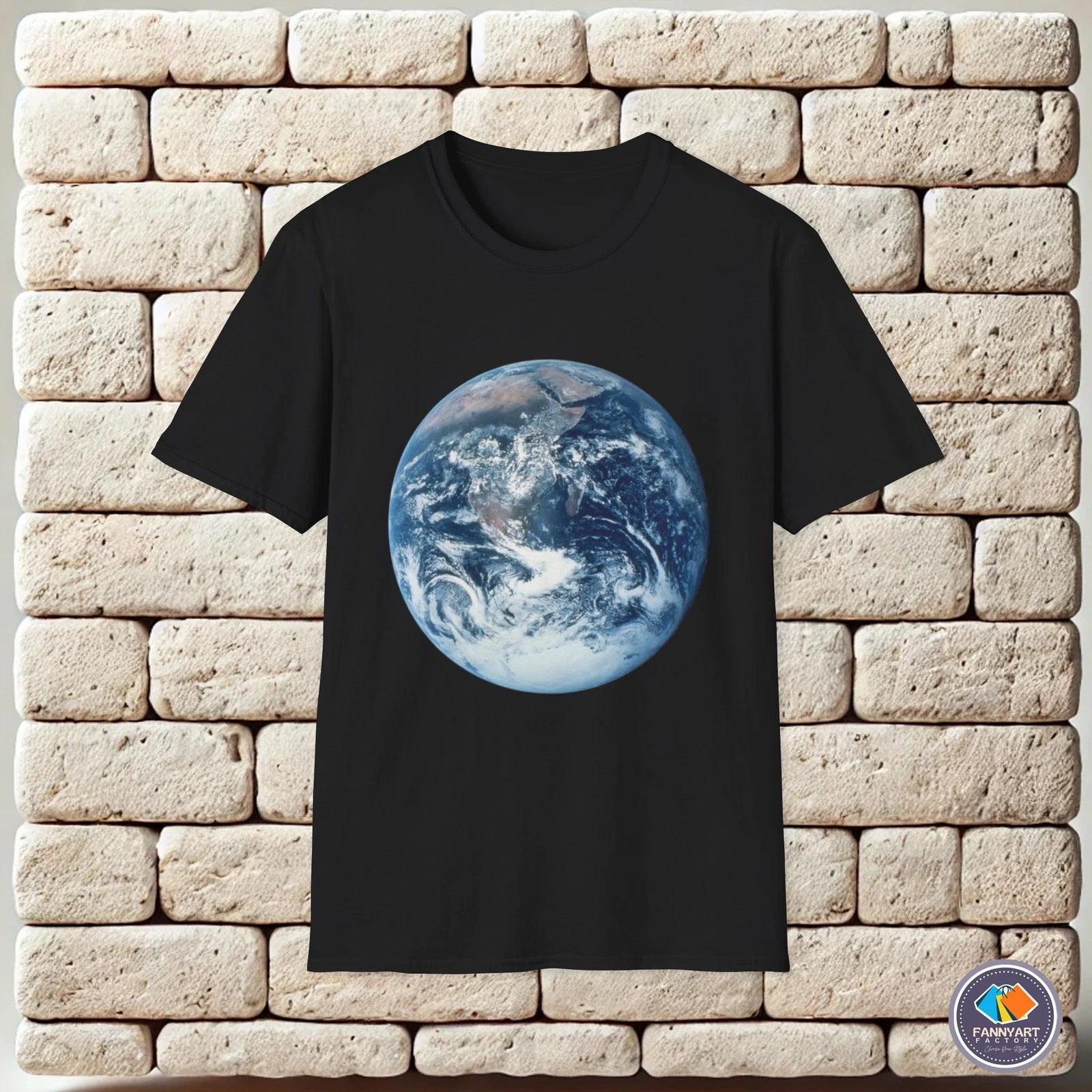 Earth from Space Blue Marble Unisex T-Shirt 2XL