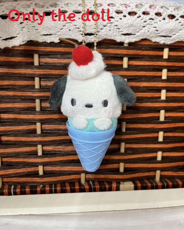 Sanrio Hello Kitty Plush Keychain With Short Plush Material For Kids And Collectors Pochacco
