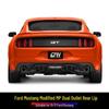 Rear Diffuser for 15-17 Mustang: Small Body Kit with Dual Outlet