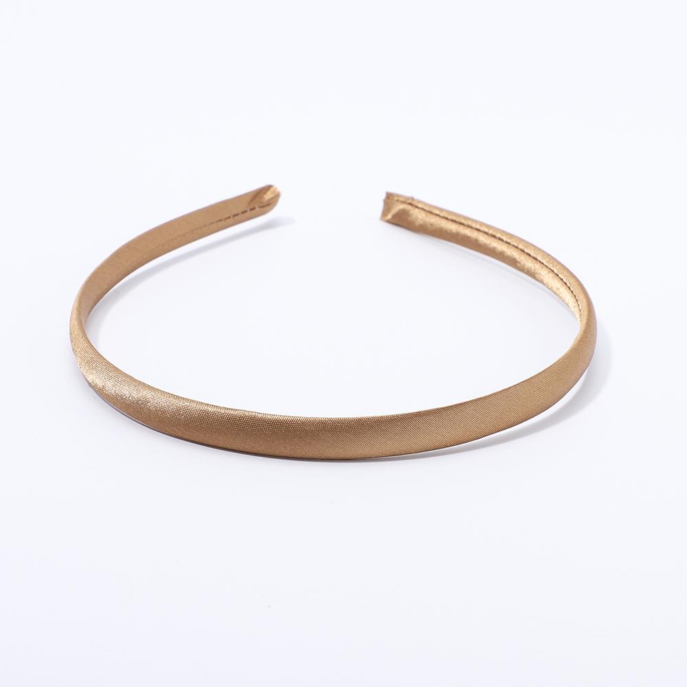 High Quality DIY Satin Covered Headbands Solid Fabric Resin Hair Band Plastic Hairbands Girls Hair Headband for Women